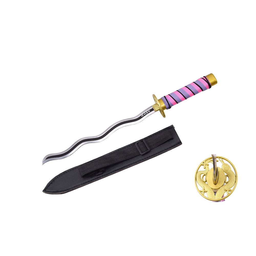 Katana Demon Slayer Cm 40 C Espositore Lama Fiammeggiante Altre Katana