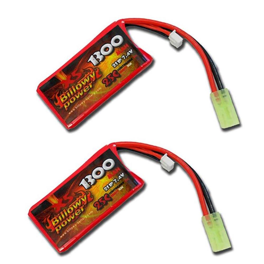 2PZ BATTERIA LIPO 1300MAH 7 4V 25C POWER LIFE BATTERIE Il Semaforo