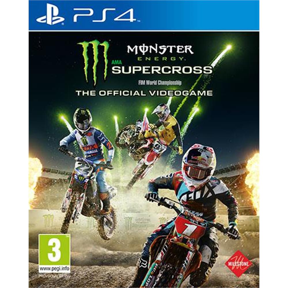 Monster Energy Supercross PLAYSTATION 4 - Negozio di Videogiochi e Giochi