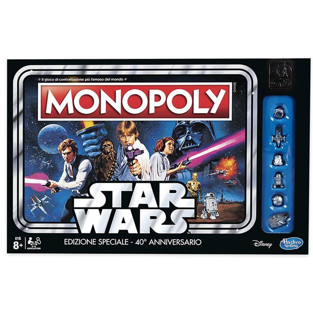 Edizione Italiana Nuovo Monopoly Star Wars Edizione Speciale 40° Anniversario 