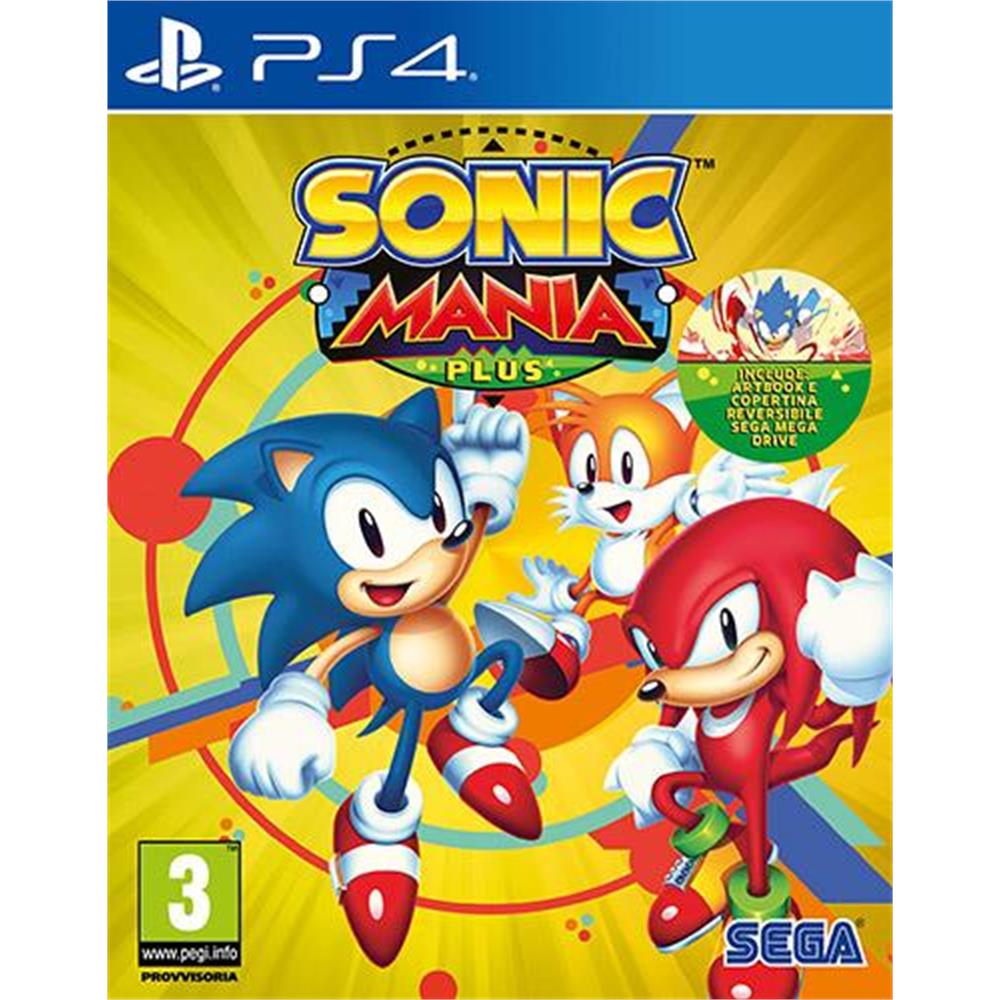 Sonic Mania Plus + Artbook PLAYSTATION 4 - Negozio di Videogiochi