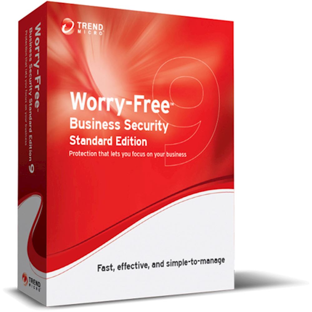  TREND MICRO WORRY FREE BUSINESS SECURITY STANDARD V9 X MULTI LANGUAGE 