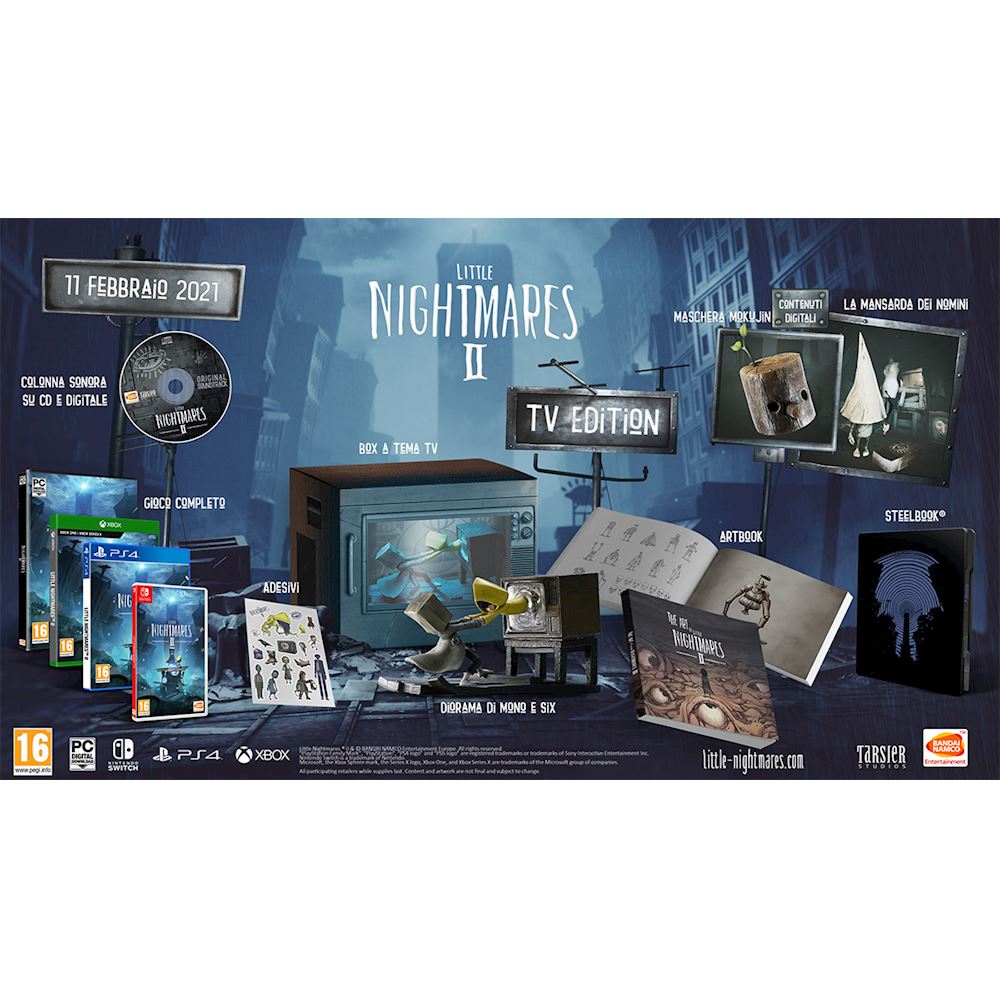 Новое издание канал. Little Nightmares 2 [ps4]. Little Nightmares TV Edition Nintendo Switch. Little Nightmares 2 Nintendo Switch. ДЛС little Nightmares 2 Nintendo Switch.