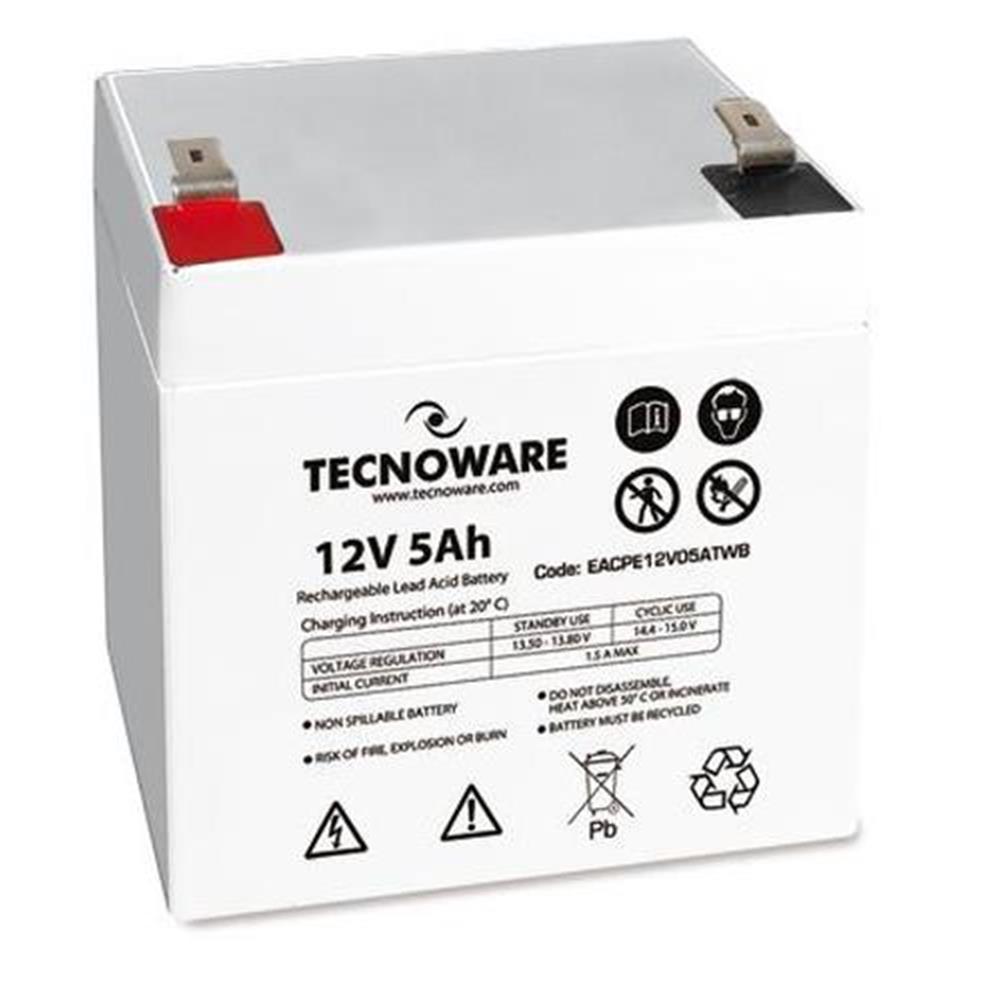 Tecnoware Batteria 12V 9AH FASTON 6,3 MM - EACPE12V09ATWP