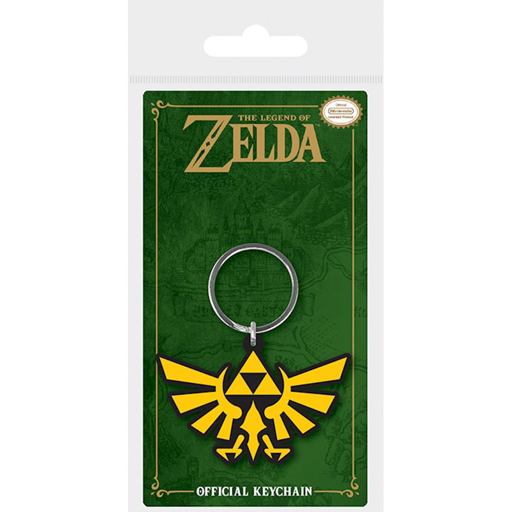 GIOCO La leggenda di Zelda Triforce Logo in lega portachiavi portachiavi Keyfob Portachiavi 