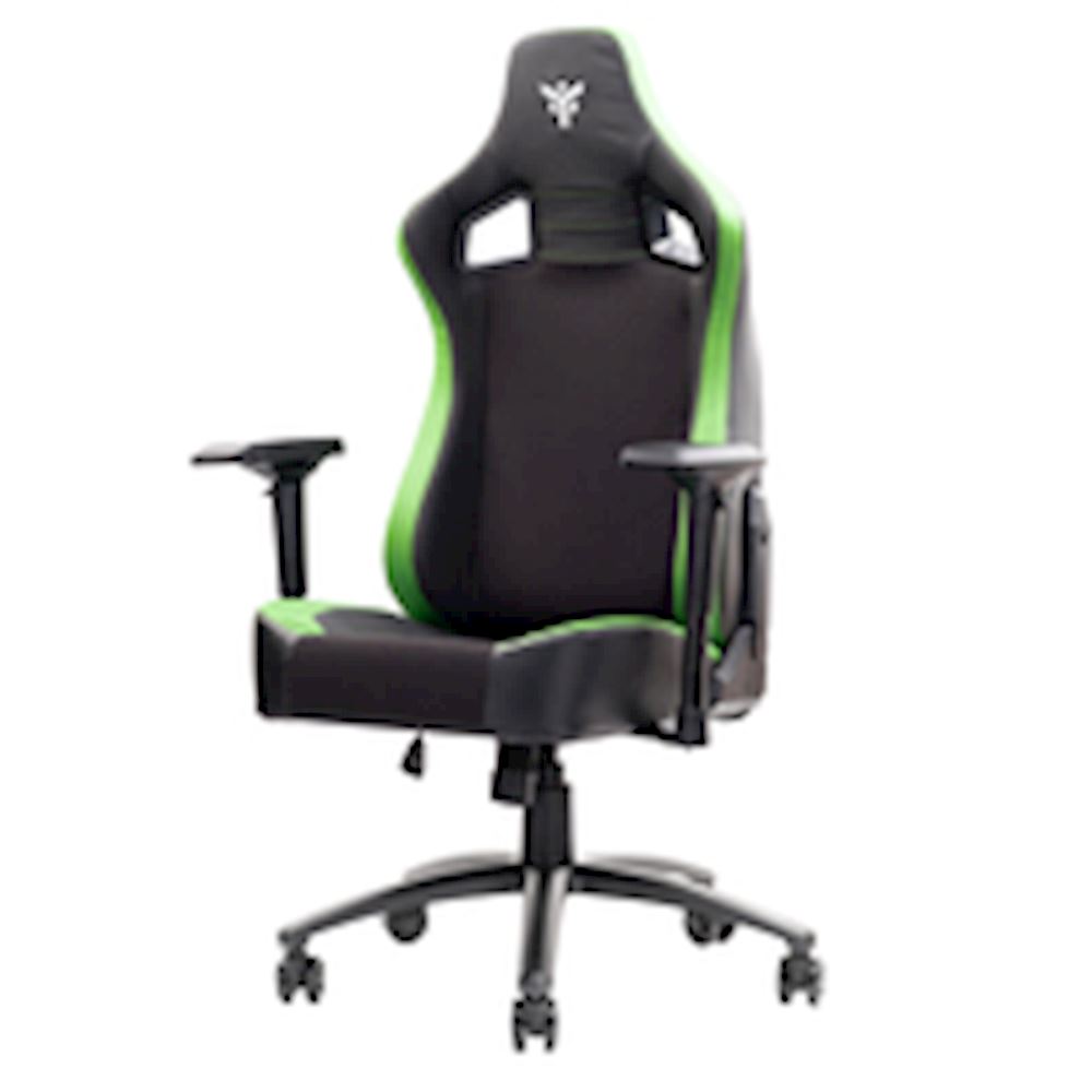 itek Gaming Chair SCOUT PM30 - PVCe Tessuto, Braccioli 4D, Nero Verde  ACCESSORI GAMING - Negozio di Videogiochi e Giochi