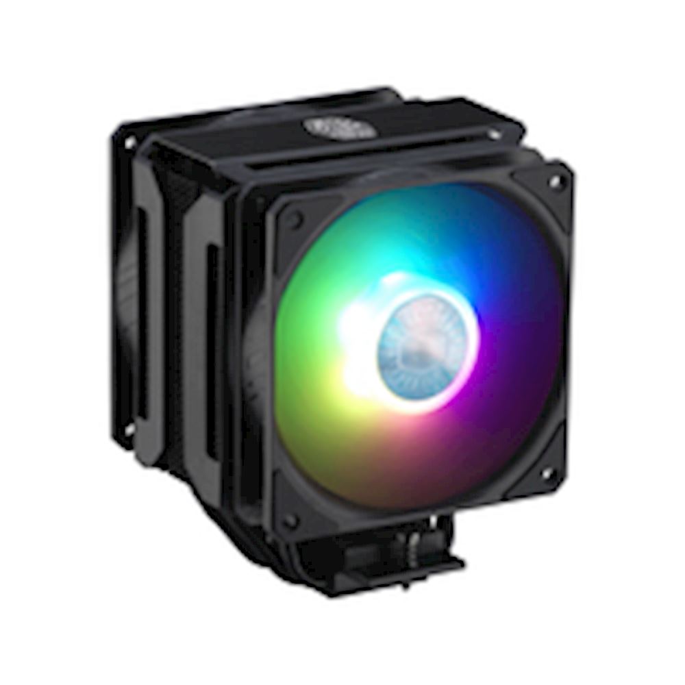 Ventola MasterAir MA612 STEALTH ARGB, 6Heat Pipes,2x120mm fans PWM  6501800RPM,silenziosa,Stealth Black Hardware,mini controller DISSIPATORI CPU  - Negozio di Videogiochi e Giochi