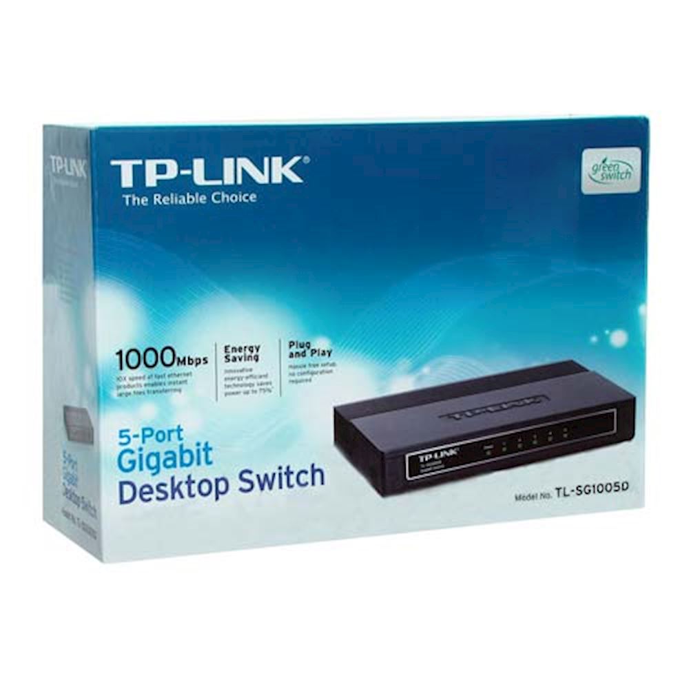 TP-LINK 5 PORTE GIGABIT SWITCH SWITCH E HUB - Negozio di Videogiochi e ...
