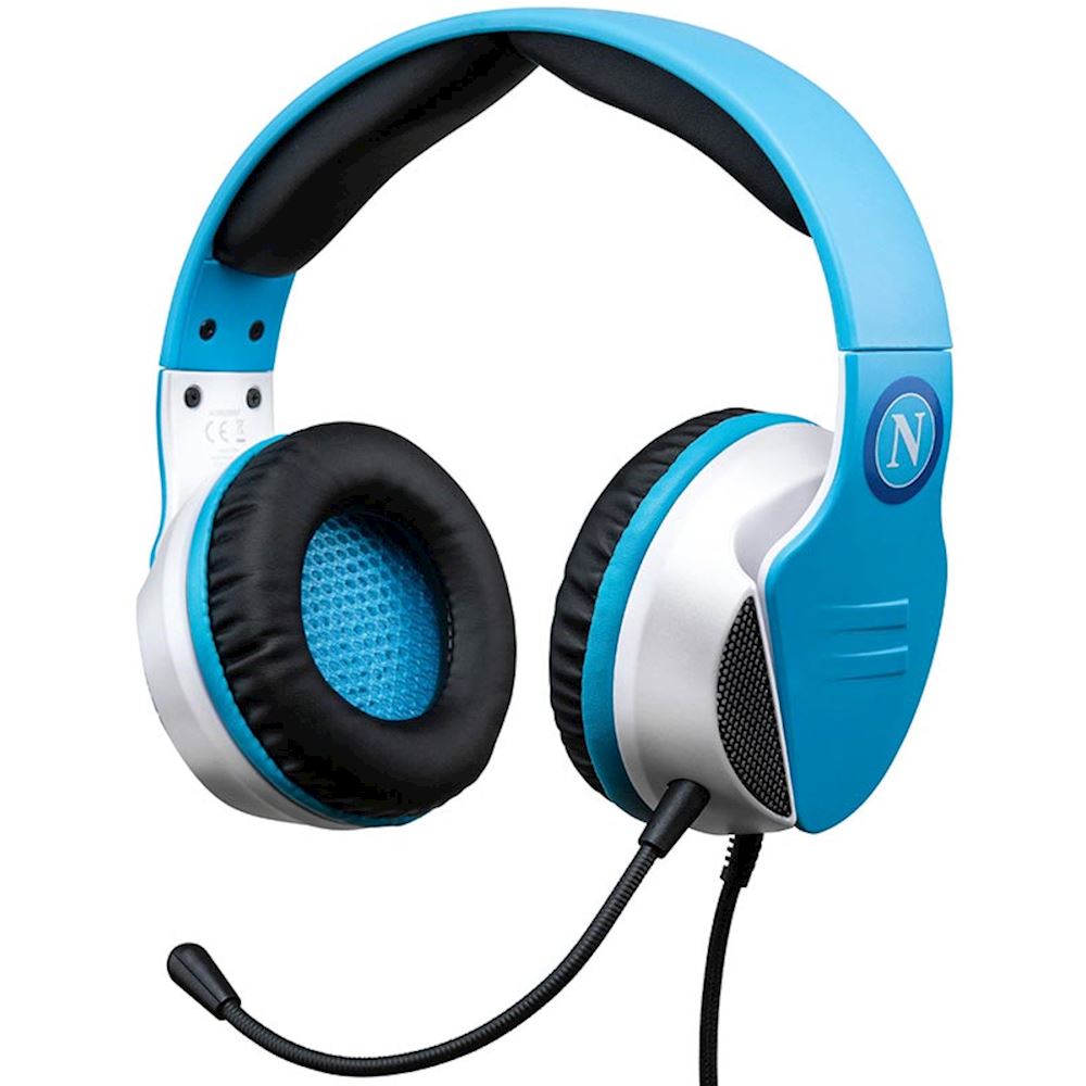 QUBICK Cuffie Gaming Stereo SSC Napoli ACCESSORI CONSOLE - Negozio di  Videogiochi e Giochi