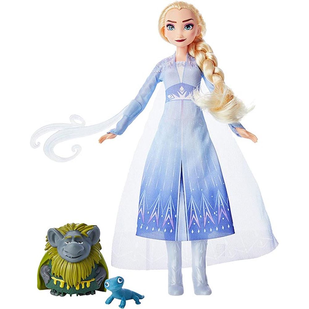 Frozen Elsa con Pabbie e Salamander