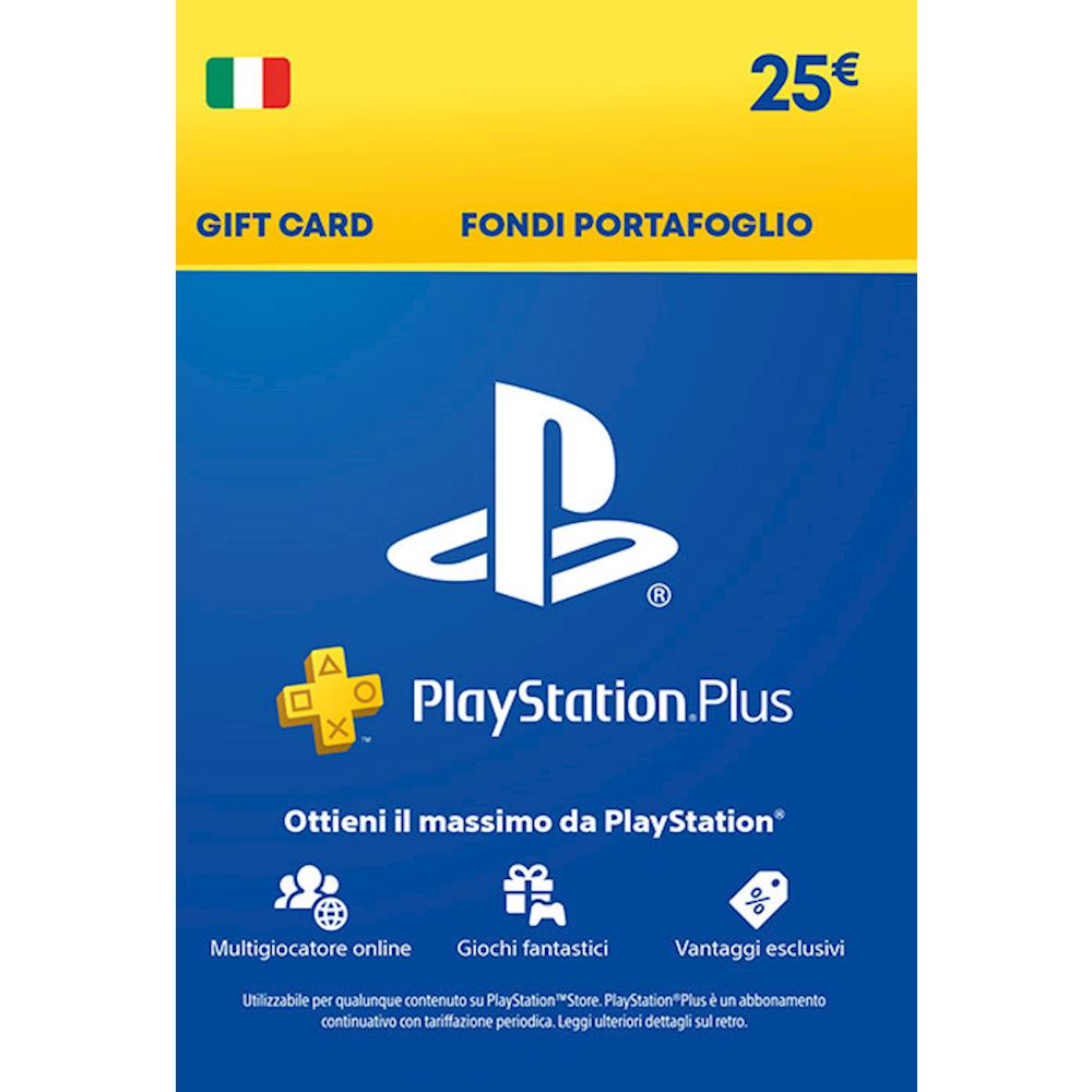 Sony PlayStation Network Card 10 Euro RICARICHE SONY - Negozio di  Videogiochi e Giochi