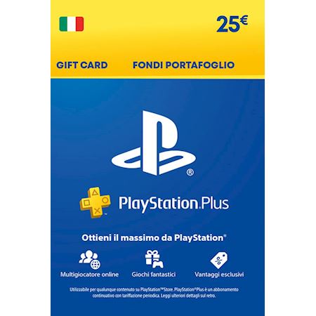 Sony PlayStation Plus Card 12 Mesi PROMO FINO AL 13/01 RICARICHE SONY -  Negozio di Videogiochi e Giochi