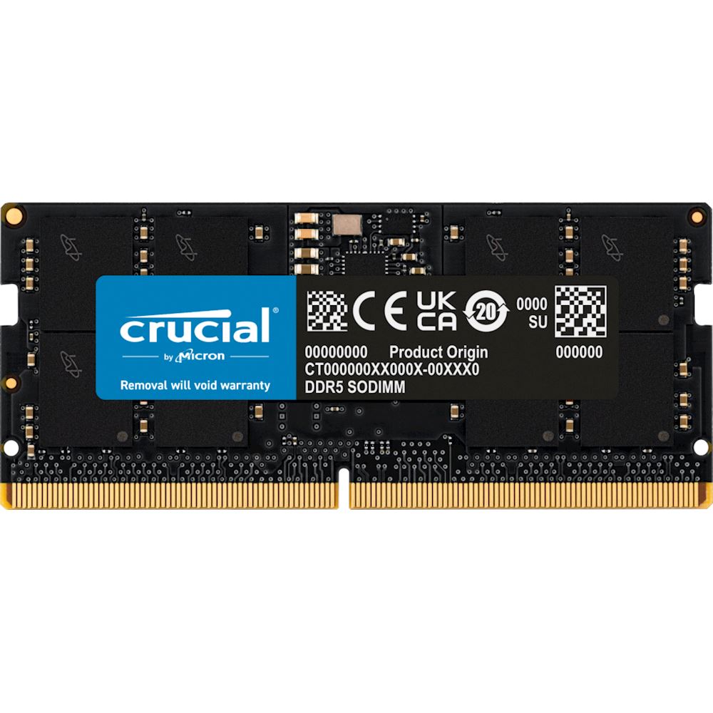 Crucial RAM 16GB DDR4 3200MHz CL22 (eller 2933MHz eller 2666MHz) Laptop  Minne CT16G4SFRA32A