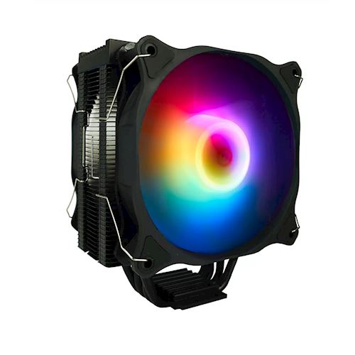 Ventola Noua 120mm Lips Kit Black (1Fan) 1200Rpm 16 Led Dual Halo