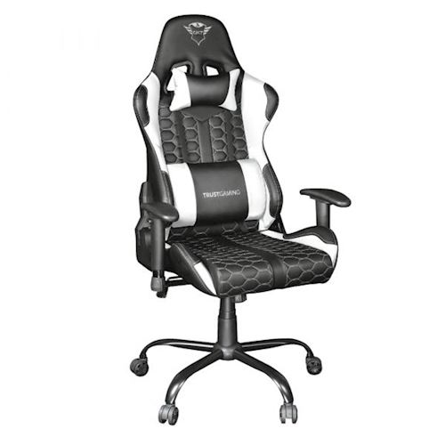 TRUST, Sedie gaming, Gxt701w ryon chair white, 24581 - Sedie Gaming