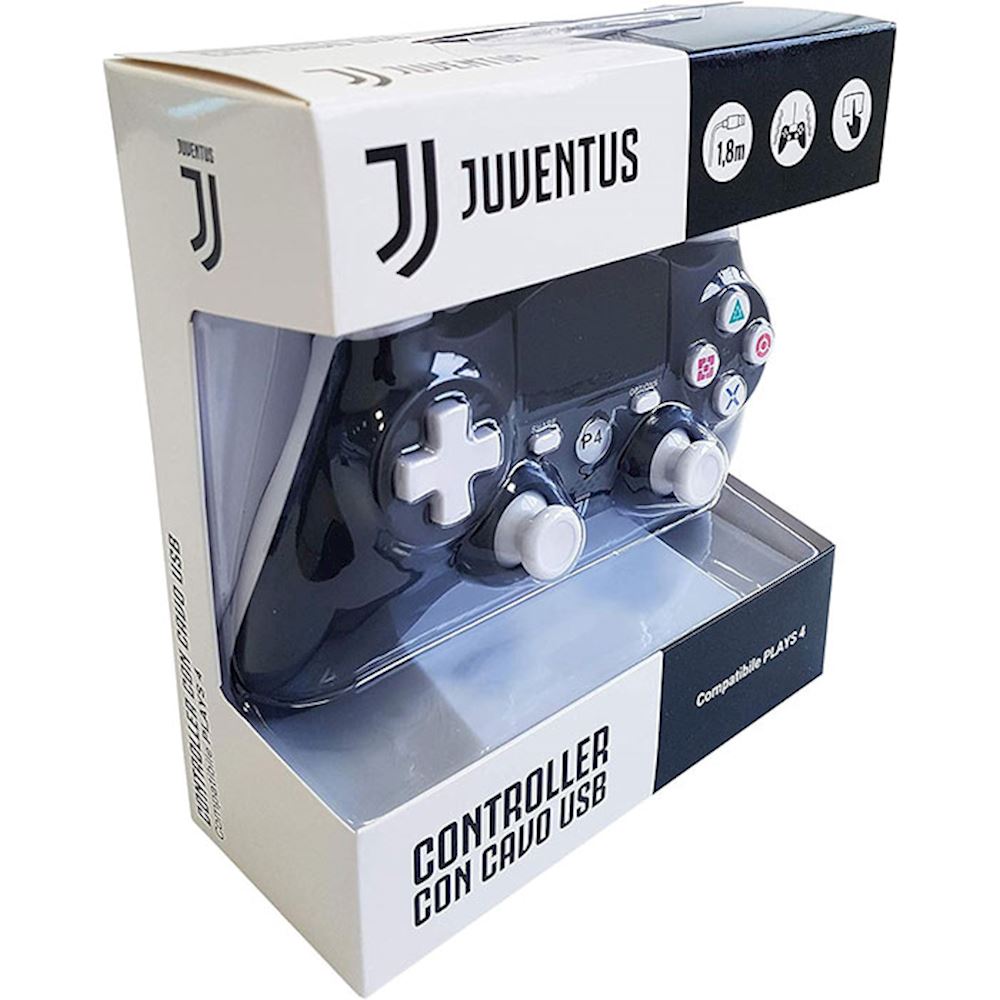 iTEKK PS4 Controller Wired Juventus ACCESSORI CONSOLE - Negozio di  Videogiochi e Giochi