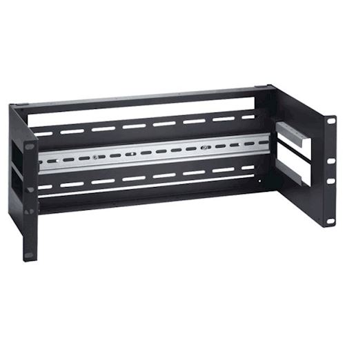 Link Ripiano per armadio rack 19 2 unità profondità mm. 350 colore nero  (RAL9005) - OFBA srl