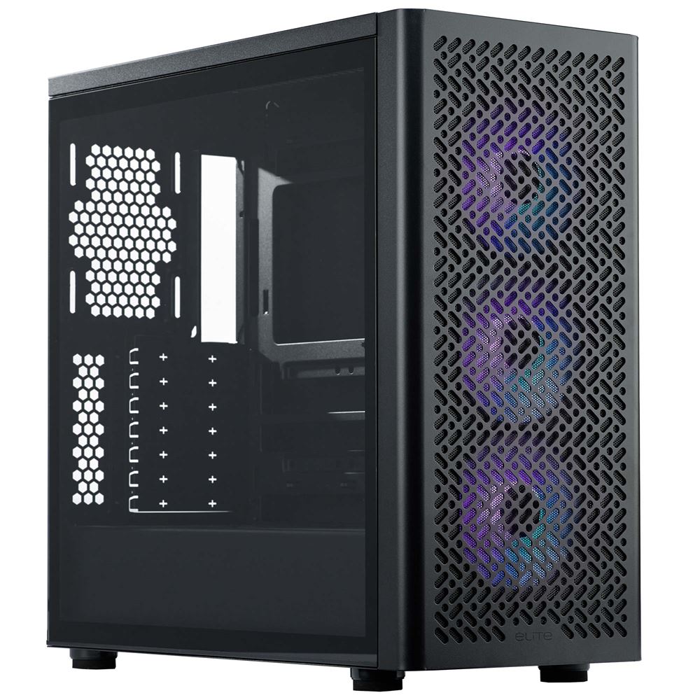ITek Case QBO 8 EVO Micro ATX, USB3, 200+120mm ARGB Produktbild-Vorschau 7