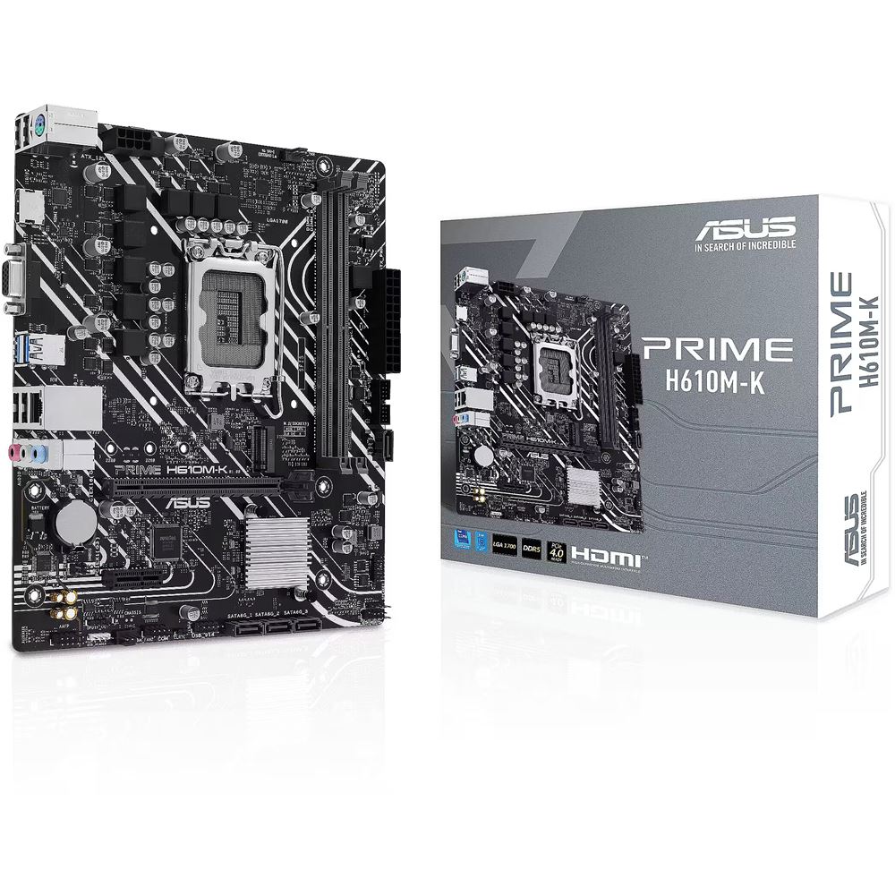 ASUS SCHEDA MADRE PRIME H610M-K SCHEDE MADRI - Negozio di Videogiochi e Giochi