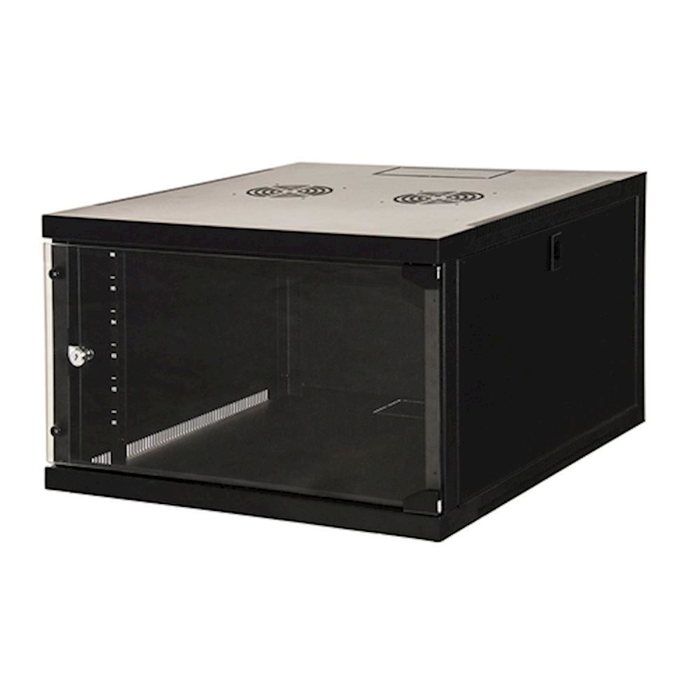ARMADIO A MURO 6U PORTA VETRO H450