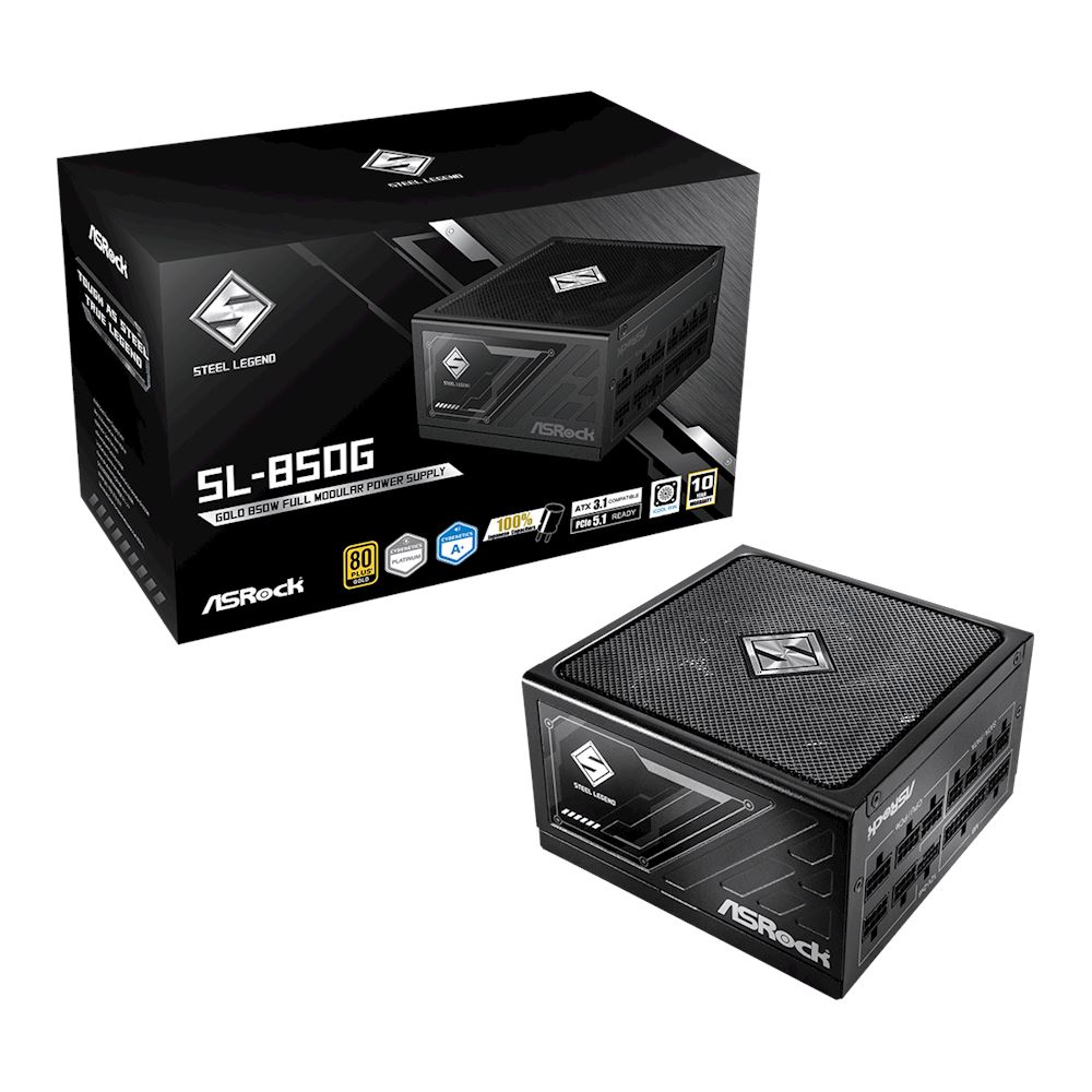 Bloc d’Alimentation ASRock 90-UXS085-GFEAAA 850 W 80 Plus Gold main image 0