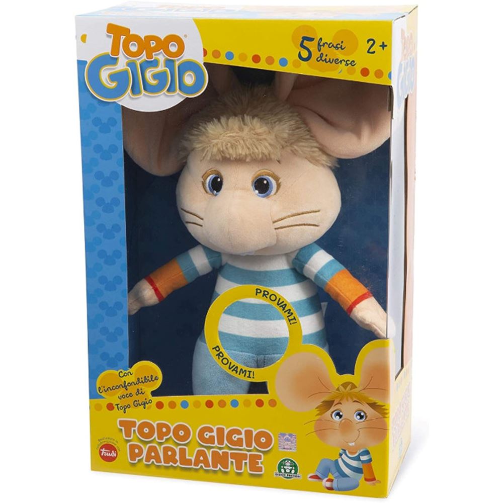 Peluche Topo Gigio Parlante 38cm PELUCHE Negozio di Videogiochi