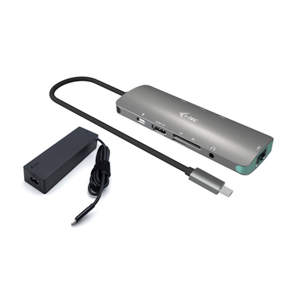 Docking Station USB-C 4K Nano I-tec Con HDMI, Ethernet, USB 3.0, SD - Power Delivery 100W - Foto 11