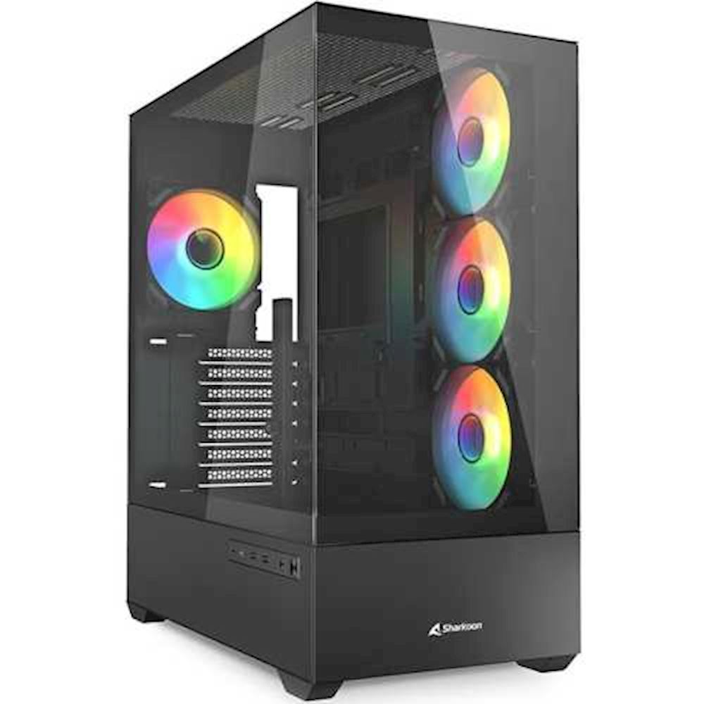 Châssis Compact Ventilations Perforées Itek Smallcom-p Boîtier Mini Tour Matx, Usb3, 2xusb2, Type-c, Mesh, Noir Itocscp Boitier Pc Gamer Blanc