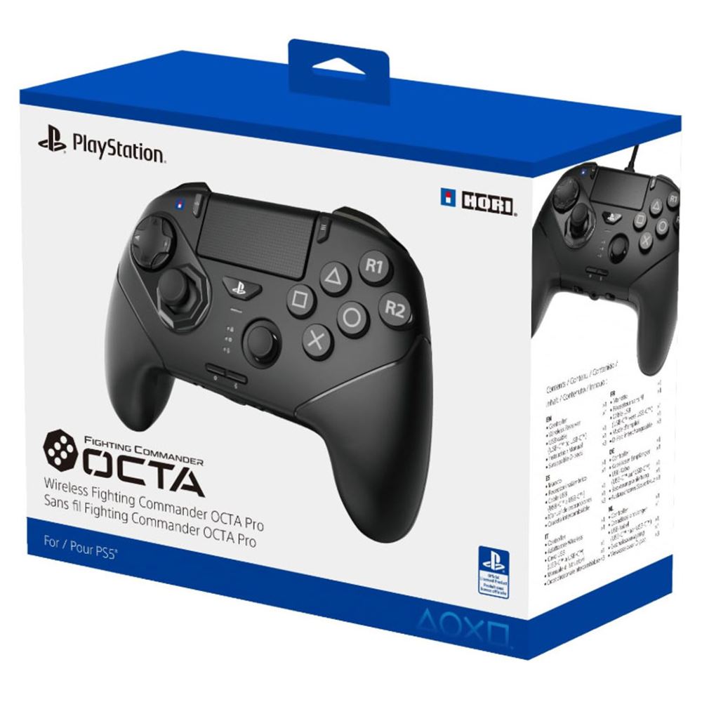 HORI PS5/PS4 Controller Wireless Fighting Commander Octa Pro