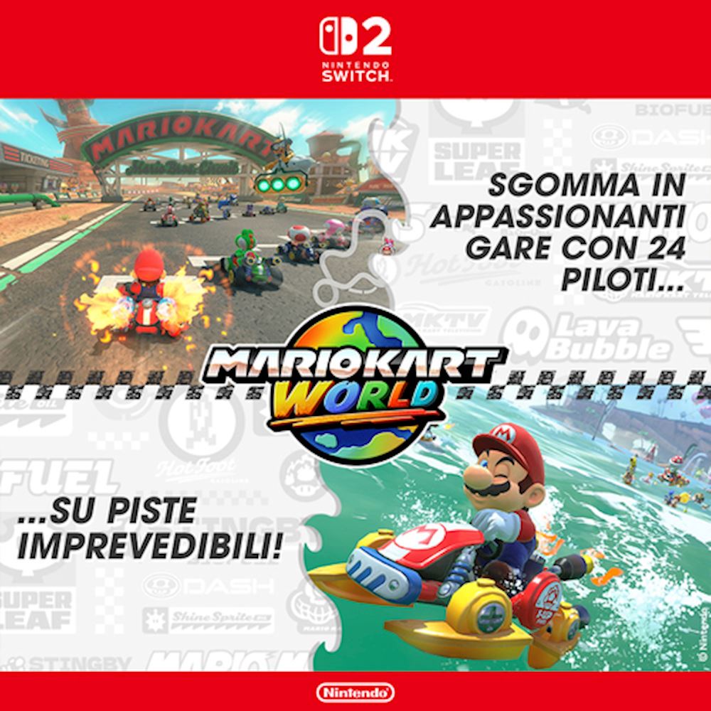 Nintendo Mario kart world - SWITCH 2 NINTENDO SWITCH - Negozio di