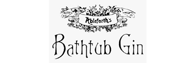 Gin Ableforth\'s Vini Tom Gin - -BOTTIGLIA Antica - storici Bathtub Enoteca Liquori Giulianelli, 42,8%vol Old e CARTA