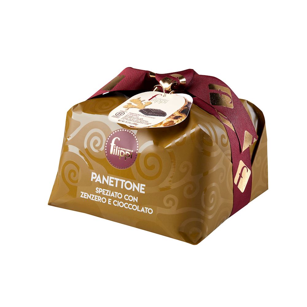 Panettone Speziato con Cioccolato e Zenzero - 1000gr - Pasticceria ...