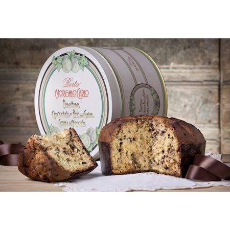 Panettone Berta Chocolate & Grappa Bric del Gajan - 1000gr - Moriondo  Carlo C/ Distillerie Berta - Antica Enoteca Giulianelli, Vini e Liquori  storici