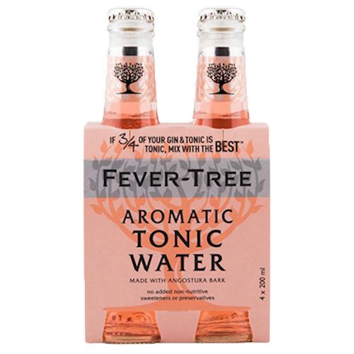 Fever-Tree Aromatic Tonic Water - 20cl x 24pz -VETRO- Tonic Water - Antica  Enoteca Giulianelli, Vini e Liquori storici