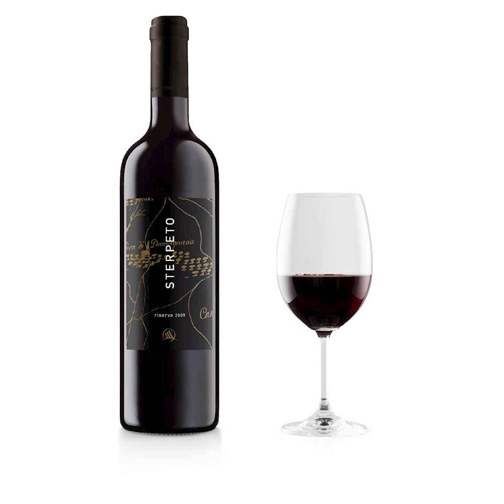 Vino Rosso I.O. Riserva Sterpeto 2019 - Consorzio Vini di San Marino  Cabernet Sauvignon - Antica Enoteca Giulianelli, Vini e Liquori storici
