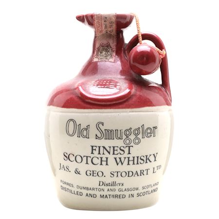 WHISKY OLD SMUGGLER 40% CL.70 CERAMICA Whisky - Antica Enoteca