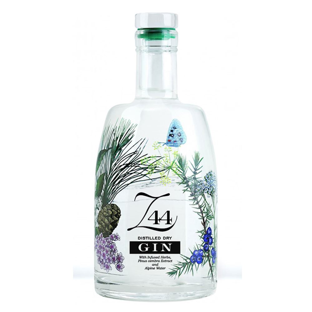 Gin Roner Z44 Distilled Dry - 70cl storici 44% Vini Liquori Antica Gin e Giulianelli, - Enoteca