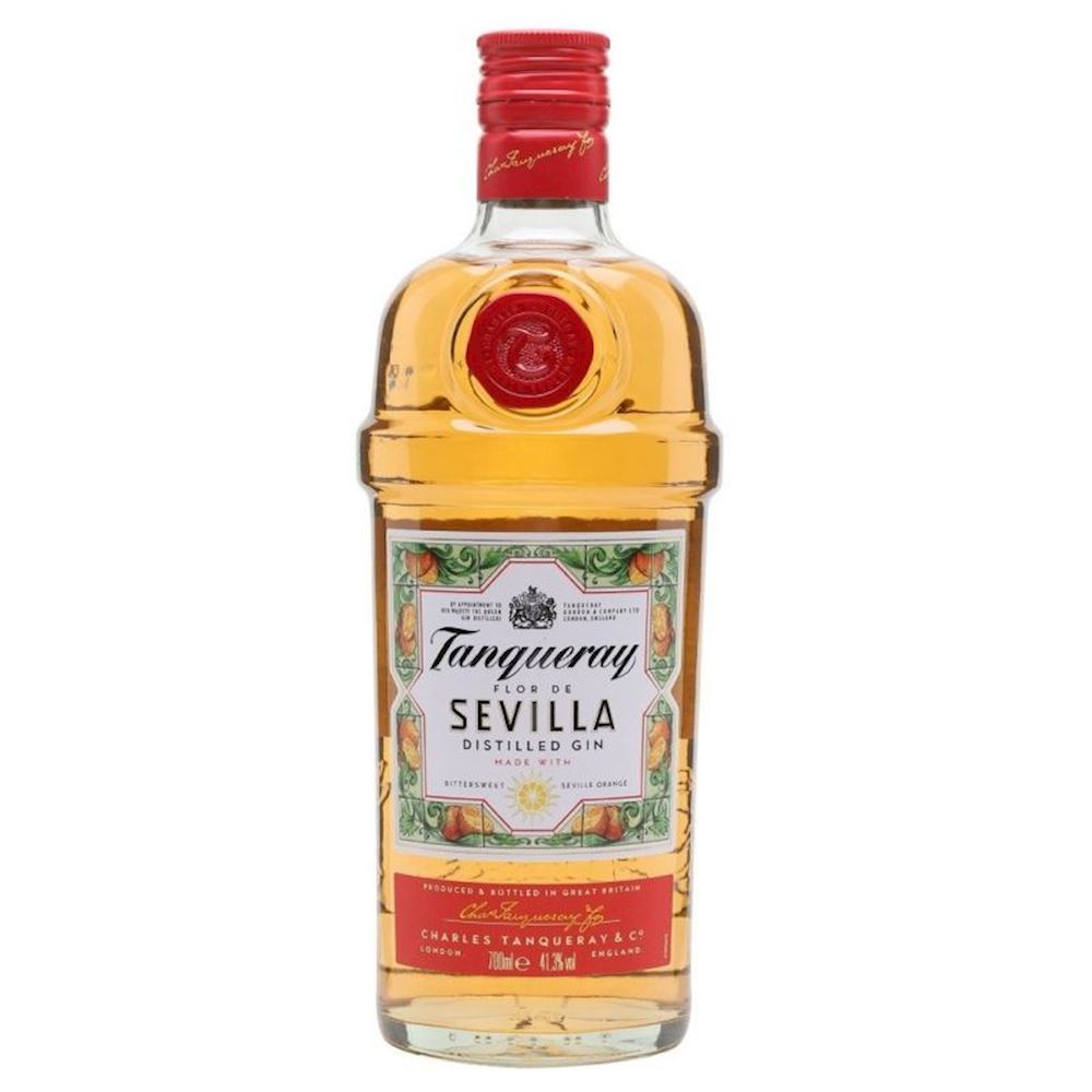 Liquori - Antica e de Sevilla 100cl Distilled Gin Enoteca Giulianelli, Flor 41,3% - Tanqueray Gin storici Vini