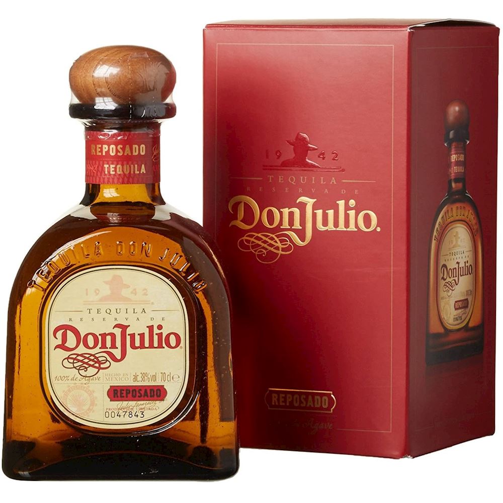 Tequila storici American Reposado Don spirits - 70cl e Enoteca South Vini 38%vol -GIFTBOX- Giulianelli, Liquori Julio - Antica