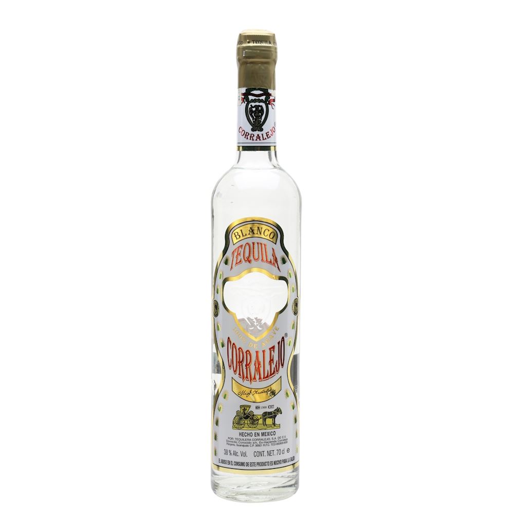 Tequila Corralejo Blanco AGAVE - 38%vol 100cl South American spirits -  Antica Enoteca Giulianelli, Vini e Liquori storici