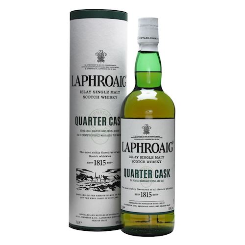 WHISKY LAPHROAIG ISLAY QUARTER CASK 48% LT.1 TUBO Whisky - Antica