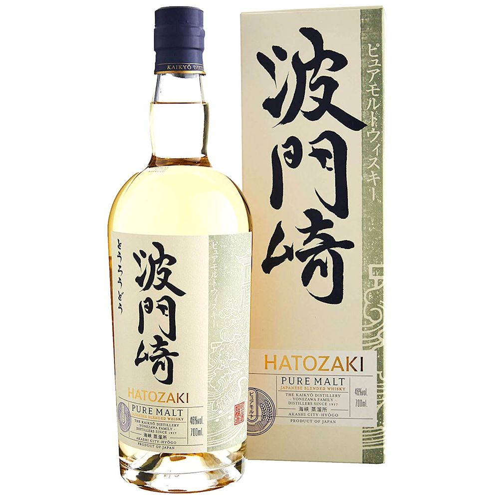 WHISKY HATOZAKI KAIKYO PURE MALT 46% CL.70 (GIFTBOX) Whisky - Antica  Enoteca Giulianelli, Vini e Liquori storici