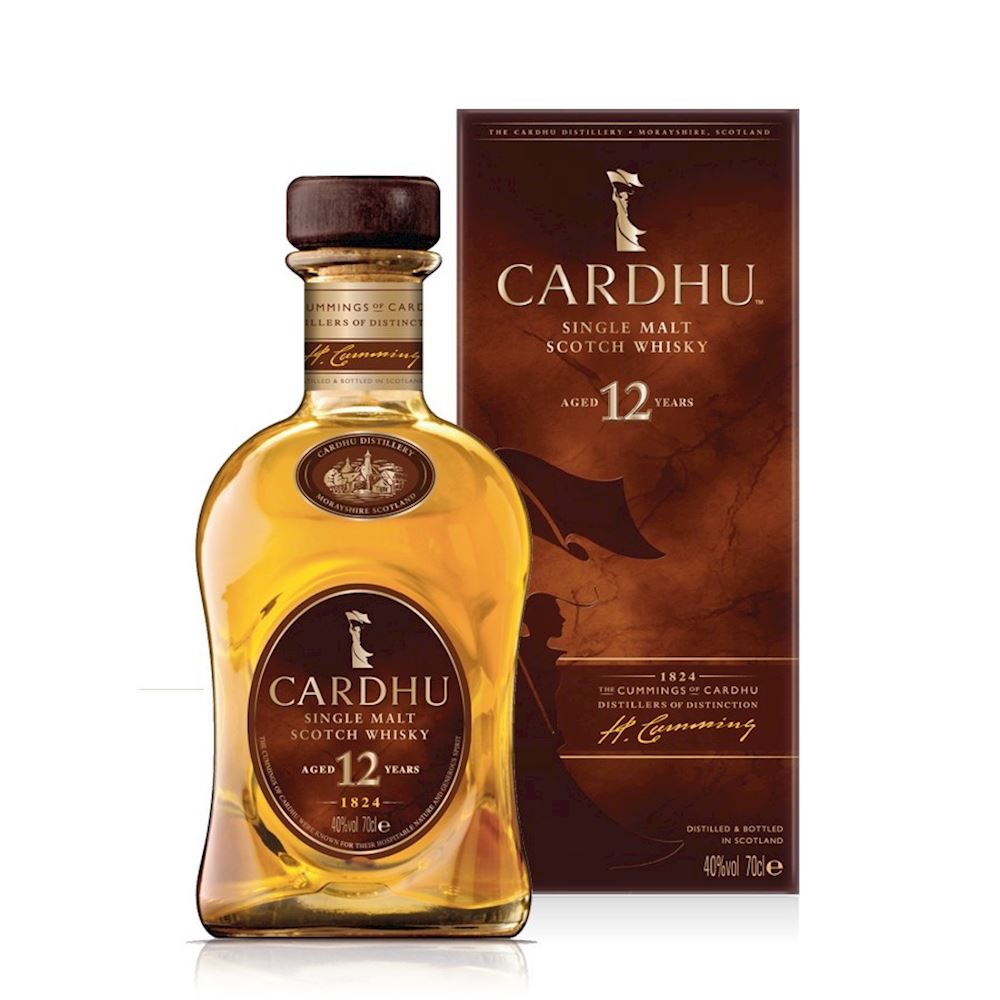 Cardhu 12 Years Old Whisky - Babo Wine - Vendita di vini, distillati, birre  e molto altro