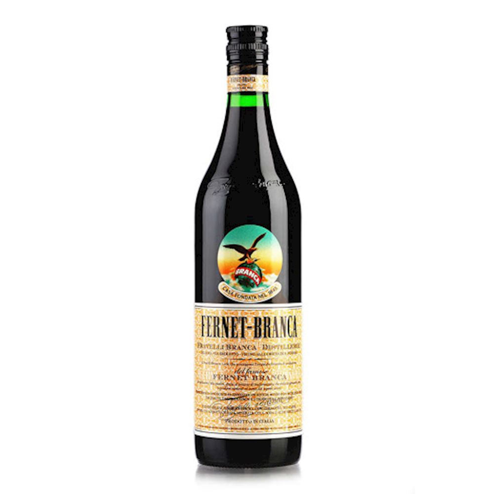 Fernet Branca - 39%vol 70cl Digestive Bitters - Antica Enoteca Giulianelli,  Vini e Liquori storici