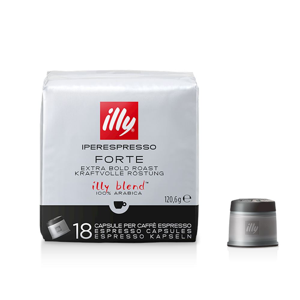 Illy Coffee Capsules Hyperespresso Roasted FORTE - 120,6gr Coffee & Tea -  Antica Enoteca Giulianelli, Vini e Liquori storici