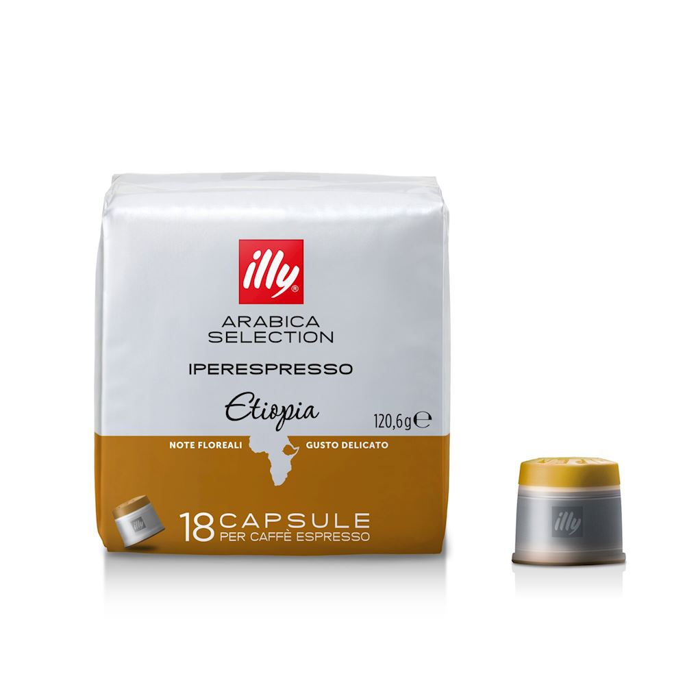 Caffè Illy Capsule Iperespresso Arabica Selection ETIOPIA - 120,6gr