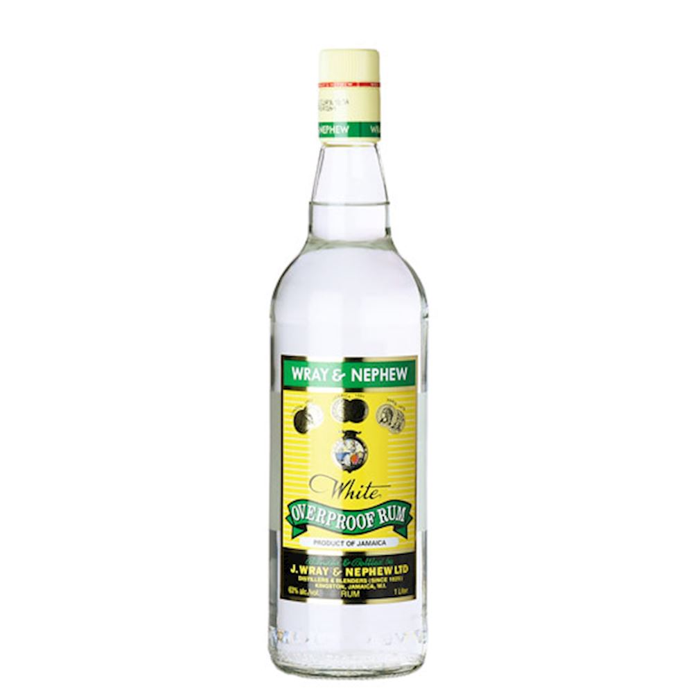 Rum J.Wray & Nephew White Overproof - 63%vol 100cl Rhum - Antica