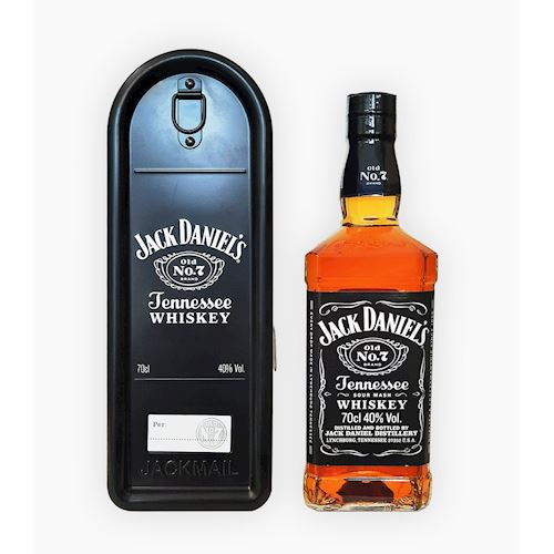 WHISKY JACK DANIEL\'S 40% Antica LABEL storici N.7 - Enoteca OLD Vini Whisky Liquori LT.1,75 MAGNUM GREEN e Giulianelli