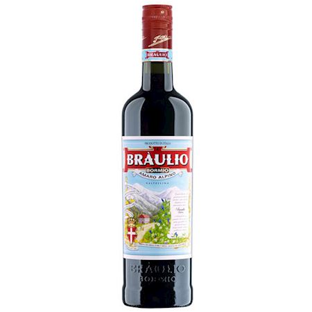 Amaro Braulio della Valtellina - 21%vol 70cl Amari - Antica Enoteca  Giulianelli, Vini e Liquori storici