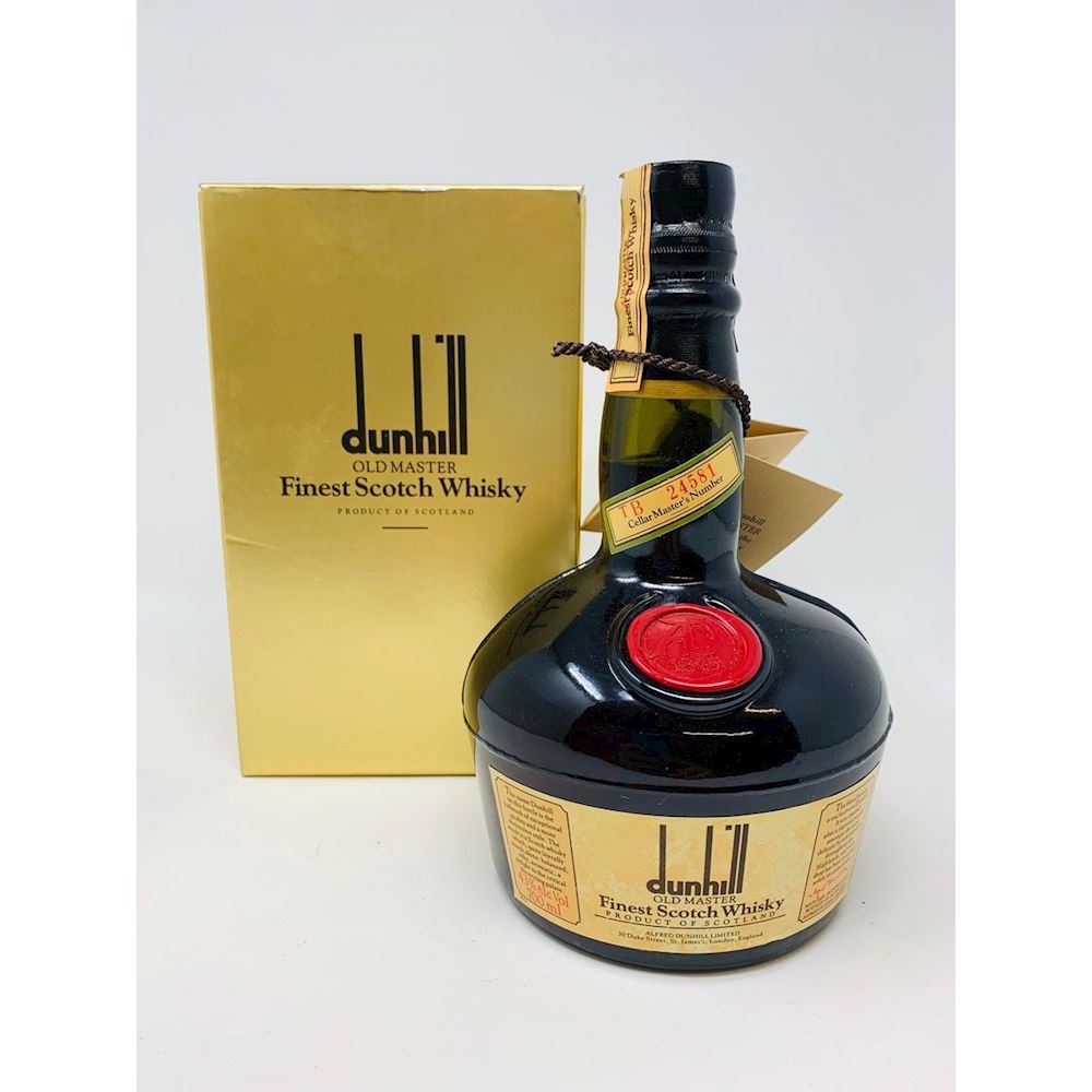 WHISKY DUNHILL OLD MASTER 43% ML.50 MIGNON product - Antica